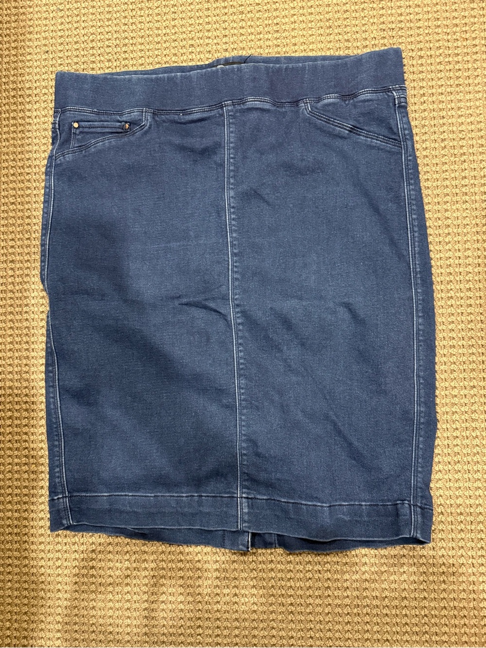 one 5 one Denim Pencil Skirt